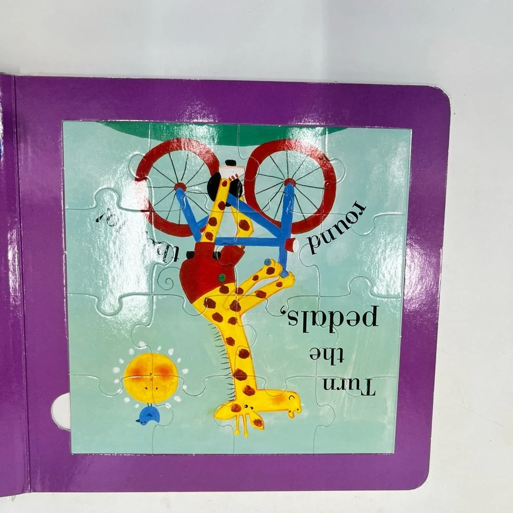 Lot of 2 Childrens Jigsaw and Rhyme Board Books Splish Slash Here We Go - Picture 7 of 12